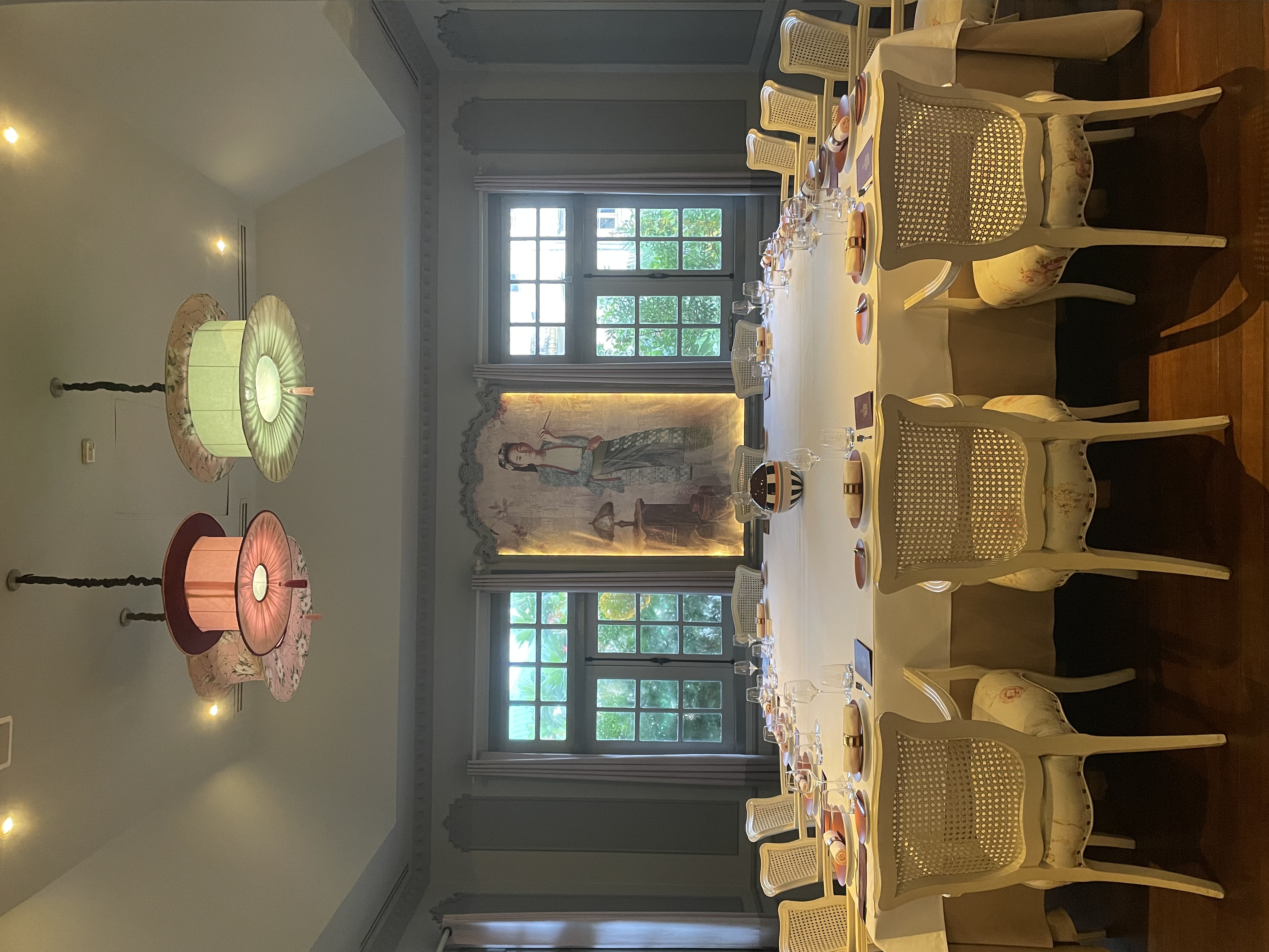 Fine dining dinner in the private room at Le Planteur Yangon